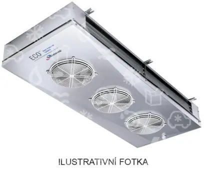 výparník ECO - Luvata DFE35EL7ED, 10.3/ 9.04, kW (dT 8 st. R404)